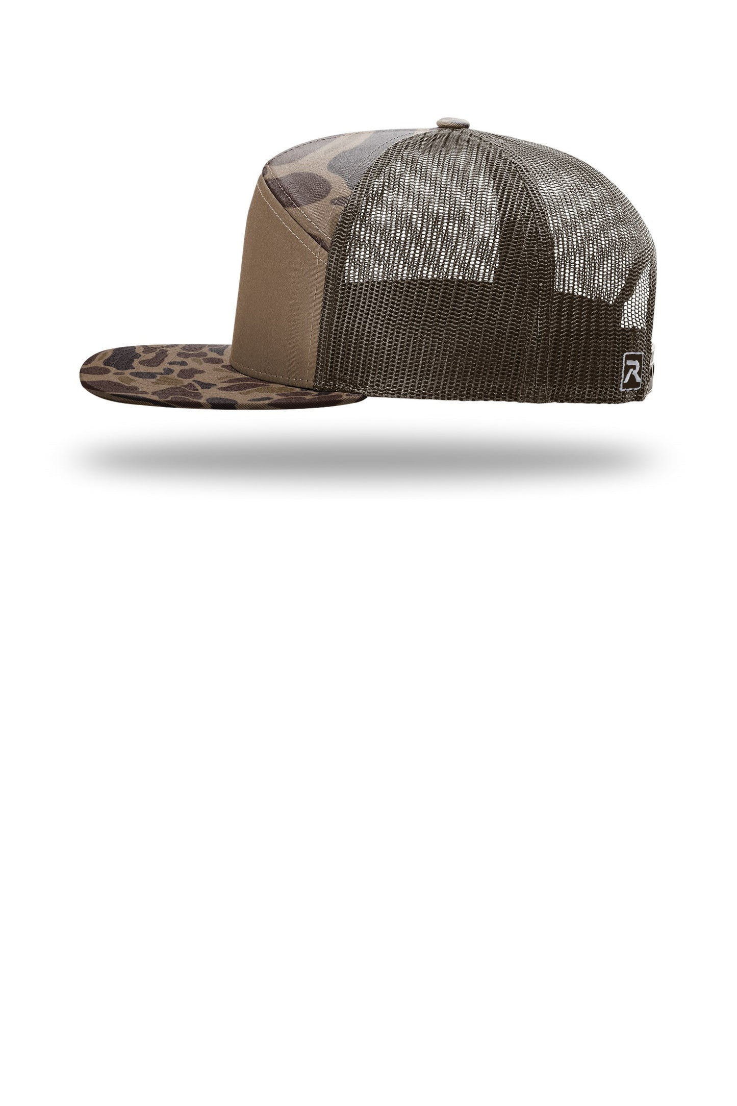 168P New Richardson Printed 7-Panel Trucker