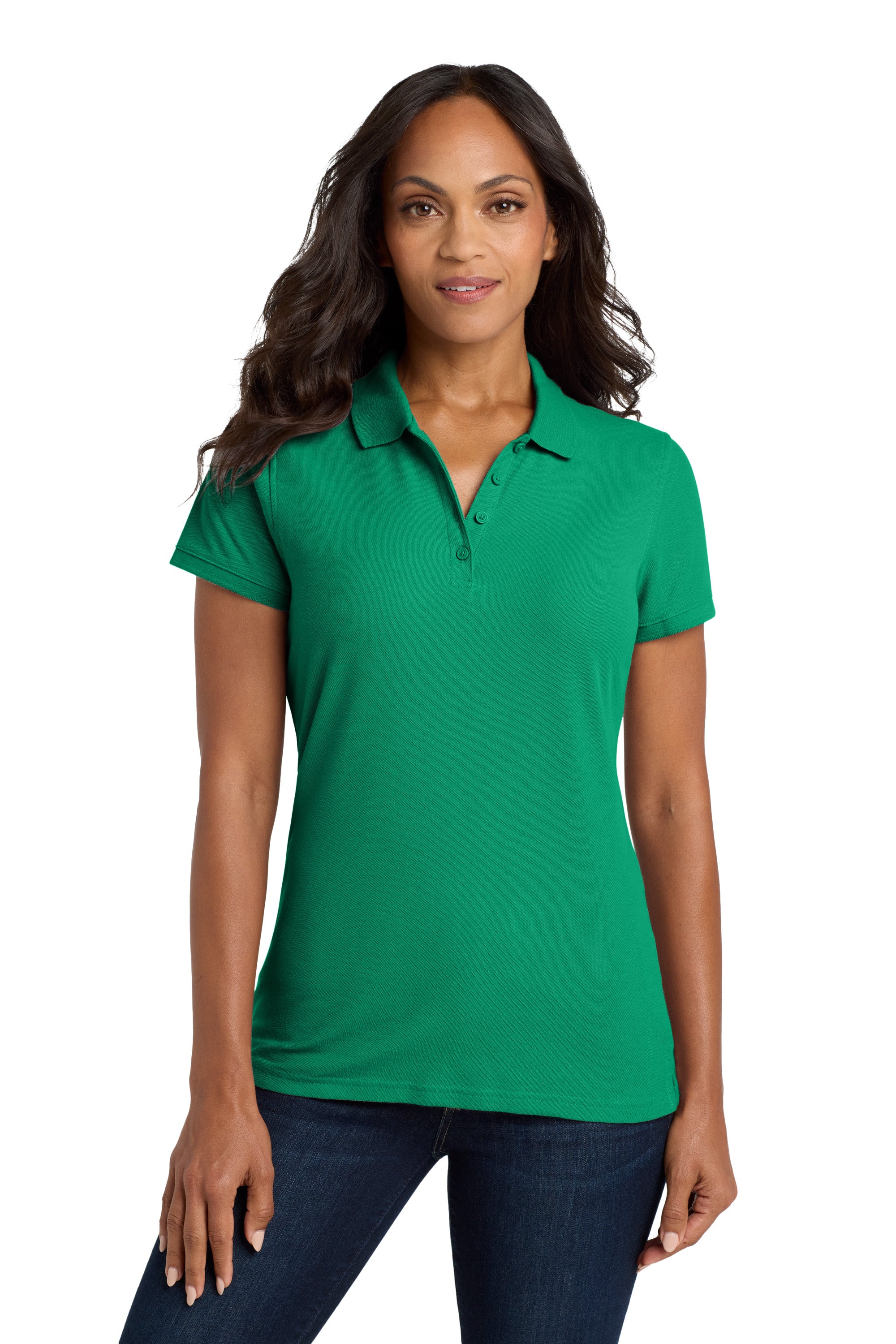 L100 Port Authority® Women's Core Classic Pique Polo