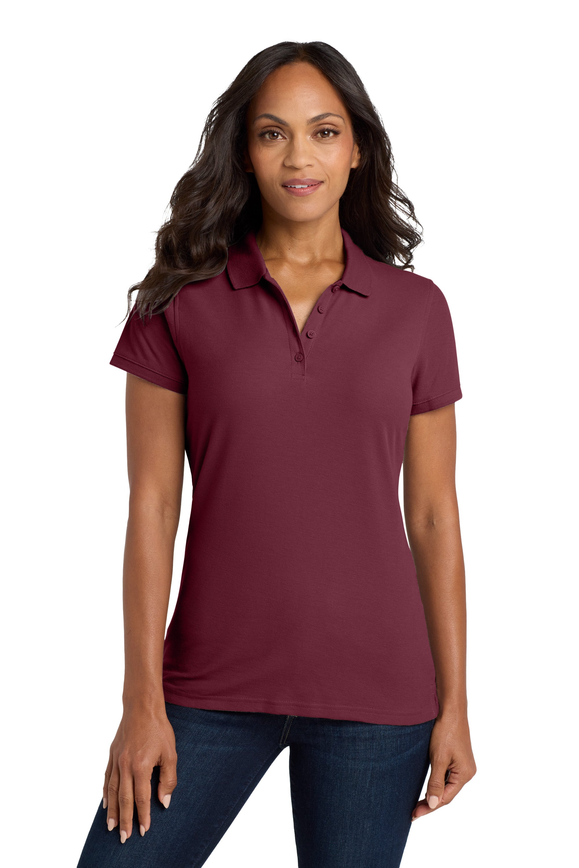 L100 Port Authority® Women's Core Classic Pique Polo