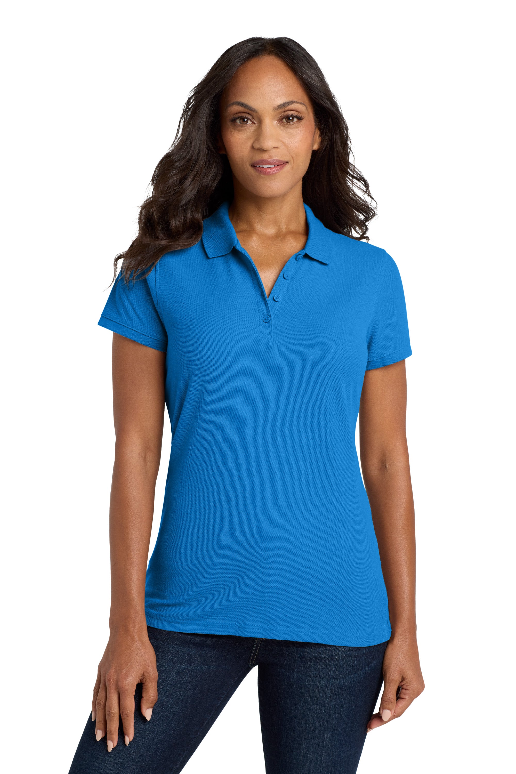 L100 Port Authority® Women's Core Classic Pique Polo