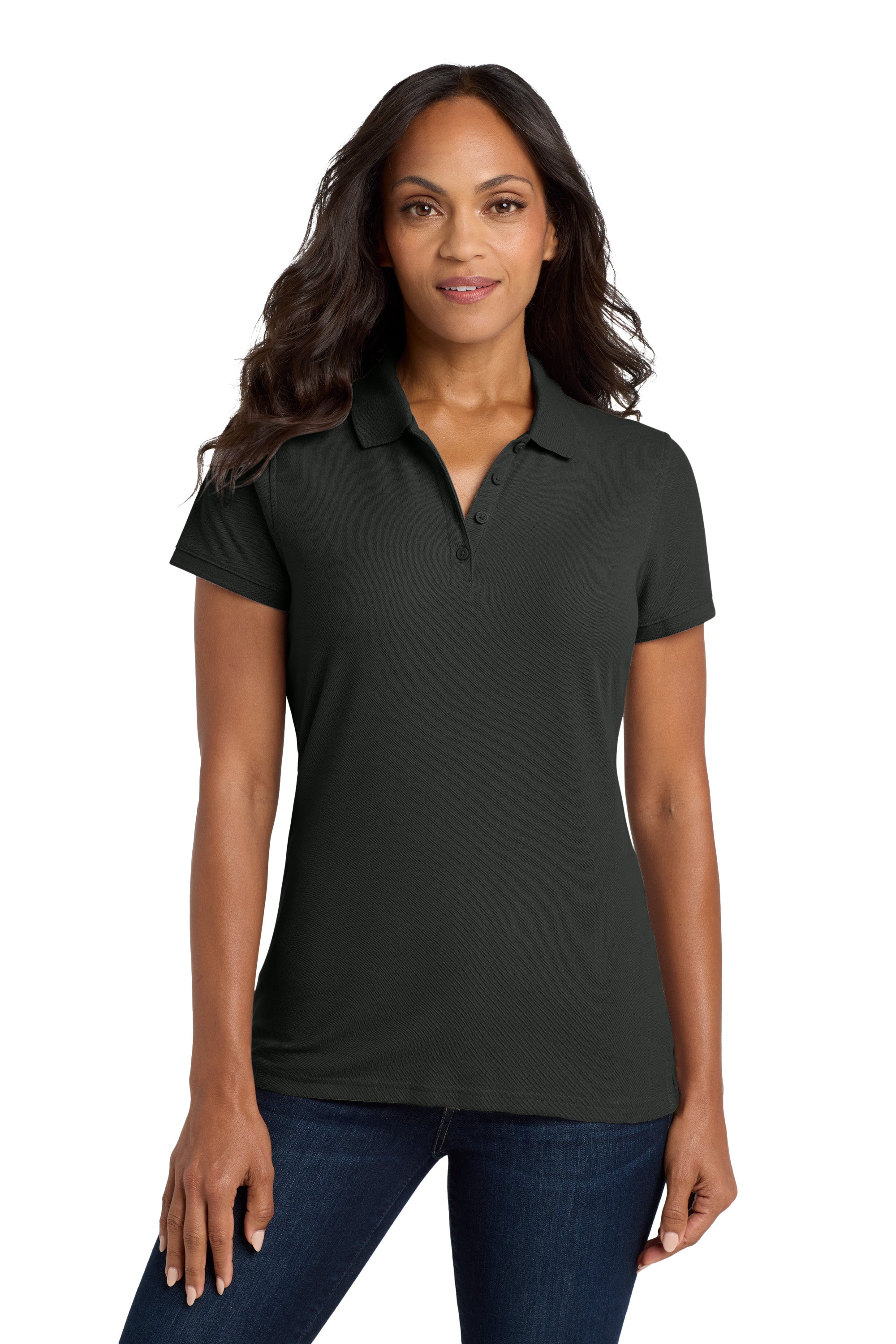L100 Port Authority® Women's Core Classic Pique Polo
