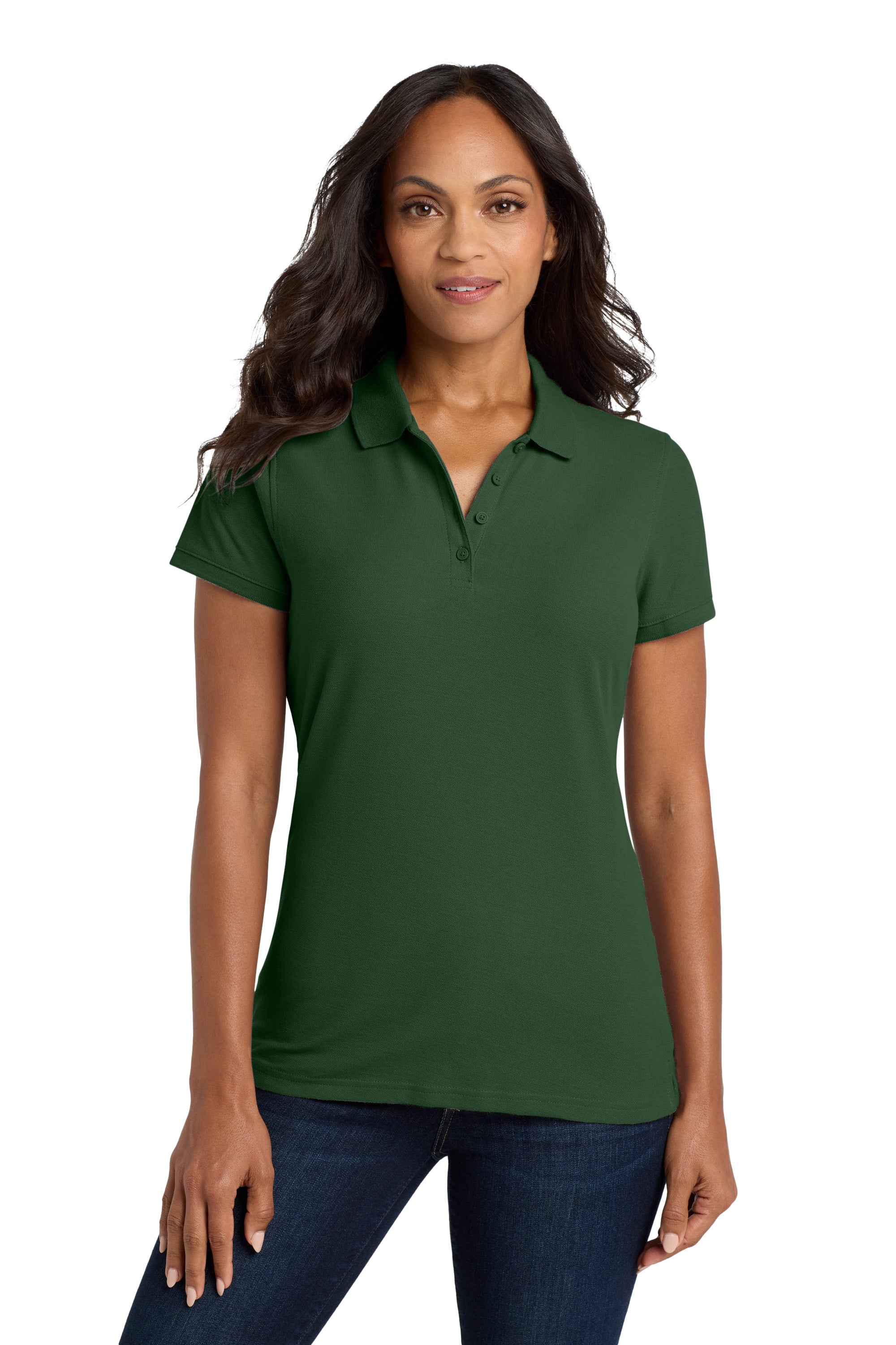 L100 Port Authority® Women's Core Classic Pique Polo