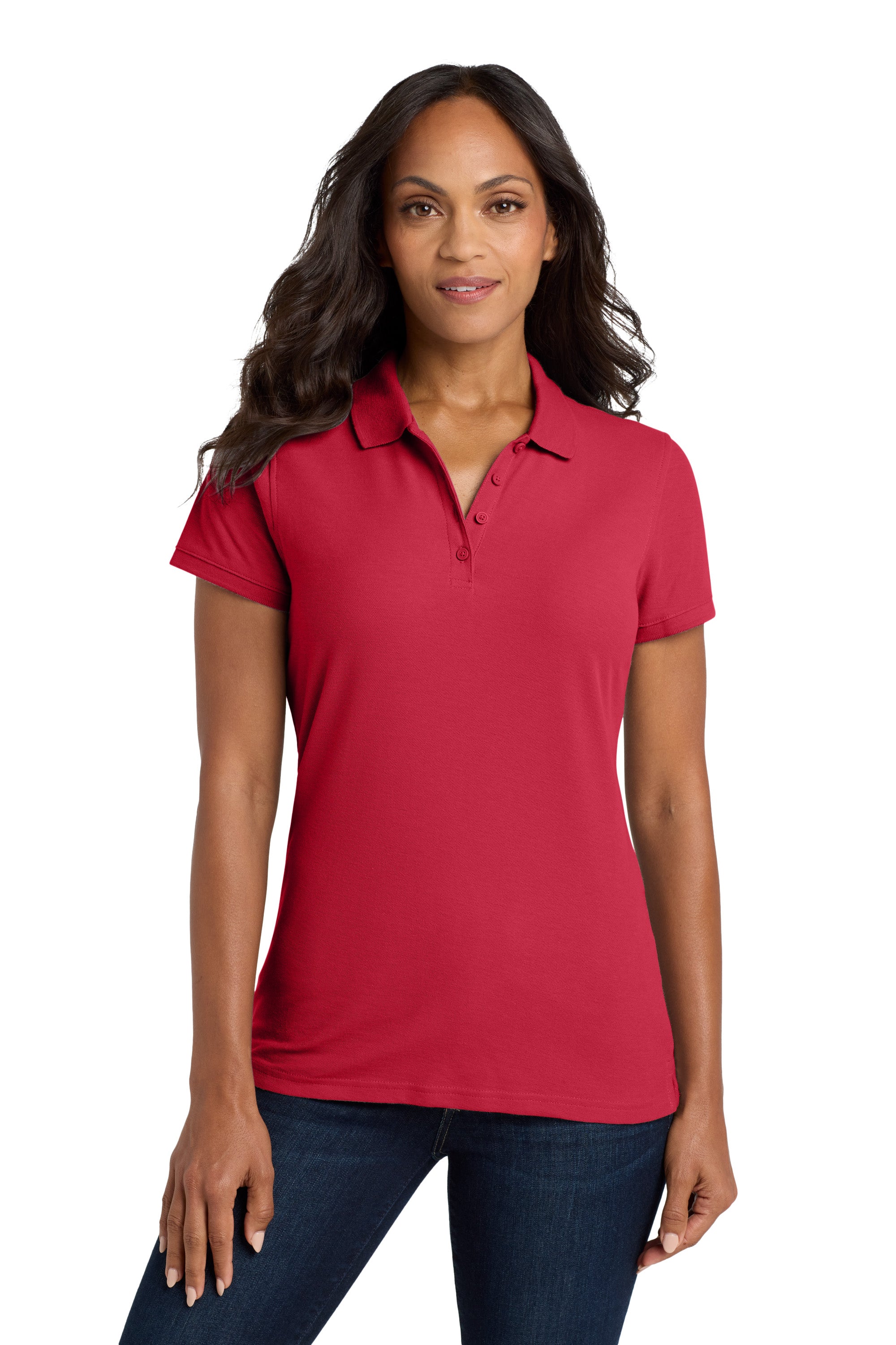 L100 Port Authority® Women's Core Classic Pique Polo