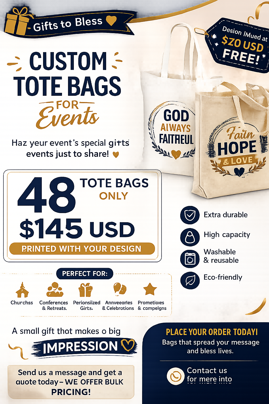 Tote Bags for Events